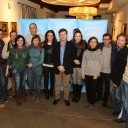 Celebrando el año nuevo con la prensa