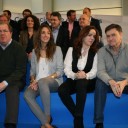 Los candidatos del PP de Segovia en la presentación del PPCyL en Burgos