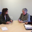 Raquel Fernández se interesa por las iniciativas de la Plataforma del Voluntariado