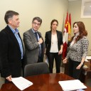 Álvaro Nadal aborda el Programa de Estabilidad y el Plan Nacional de Reformas del Gobierno con el PP de Segovia