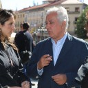 Javier Arenas apoya a Raquel Fernández y Silvia Clemente en Segovia