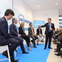 Francisco Vázquez y la Ministra de Empleo, Fátima Báñez, en el Foro de «Economía y Empleo»