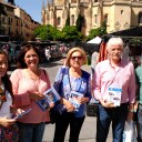 El PP pide a los segovianos que frente a los extremismos apuesten por la moderación y la estabilidad que aporta Rajoy