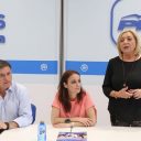 Andrea Levy participa en un acto del Partido Popular de Segovia