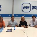 La Presidenta del PP de Segovia, Paloma Sanz, se reúne con las vicesecretarías de Organización, Política Territorial y Acción Social