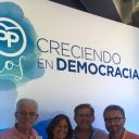 Los parlamentarios nacionales del Partido Popular de Segovia participan en la 22 Interparlamentaria del PP