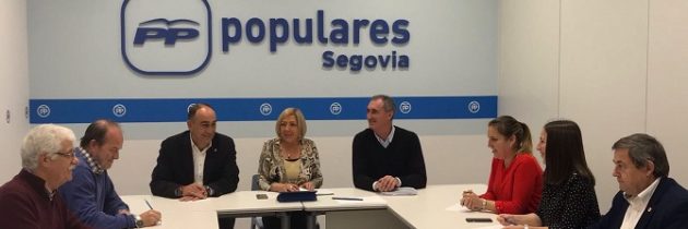 La Dirección Provincial del Partido Popular de Segovia coordina la actividad de las vicesecretarías