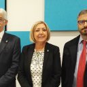Los senadores segovianos celebran la conclusión de los trabajos de acondicionamiento del camino natural de la vertiente segoviana de la Sierra de Guadarrama