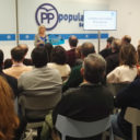 El secretario general autonómico, Francisco Vázquez, asiste al primer Comité Ejecutivo de 2018 del Partido Popular de Segovia