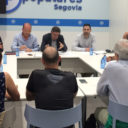 La sede del PP de Segovia acoge una  reunión sobre el PRUG de Guadarrama  entre el director general de Medio Natural y el colectivo ciclista