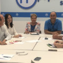 Paloma Sanz se reúne con los vicesecretarios del partido para analizar las actuaciones llevadas a cabo y planificar las siguientes de cara a las elecciones de 2019