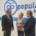 La Presidenta del PP mantiene un encuentro con el nuevo Alcalde de Ayllón