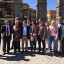 José Luis Martínez-Almeida respalda las candidaturas del PP al Congreso, al Senado y al Ayuntamiento de Segovia
