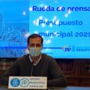 Pablo Pérez: “Los presupuestos del PSOE para el 2021 son un engaño para los segovianos, sin ayudas económicas, ni sociales, ni rebajas fiscales”