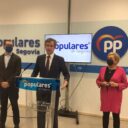Antonio González Terol participa en la reunión de la Junta Directiva del PP de Segovia