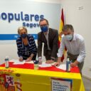 Paloma Sanz, Javier Maroto y Francisco Vázquez firman contra los indultos