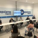 El PP de Segovia celebra un encuentro con Isabel Blanco y pone en valor los servicios sociales de Castilla y León y el trabajo del PP en la Junta