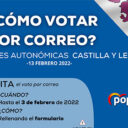 El Partido Popular informa del voto por correo