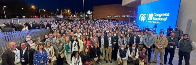 El PP de Segovia brinda su apoyo a Alberto Núñez Feijóo en el Congreso Nacional