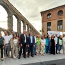 El Partido Popular y Núñez Feijoo eligen el Acueducto como escenario y a José Mazarías como abanderado para mostrar la solidez de las candidaturas municipales en Castilla y León