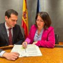 Pablo Pérez y María Cuesta, junto con el Portavoz del PP en el Real Sitio, José Luis Martín, demandan al Gobierno que actúe ante los cortes de tráfico repetidos en Navacerrada y Navafría