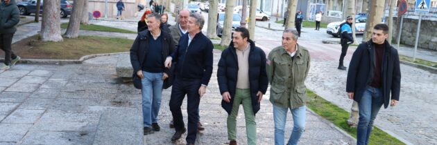 Alberto Núñez Feijóo visita El Espinar acompañando a la candidatura del PP de Segovia