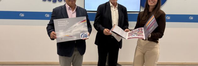 Vázquez, Sanz Merino y Rincón destacan el presupuesto récord de la Junta y el crecimiento de la inversión en Segovia